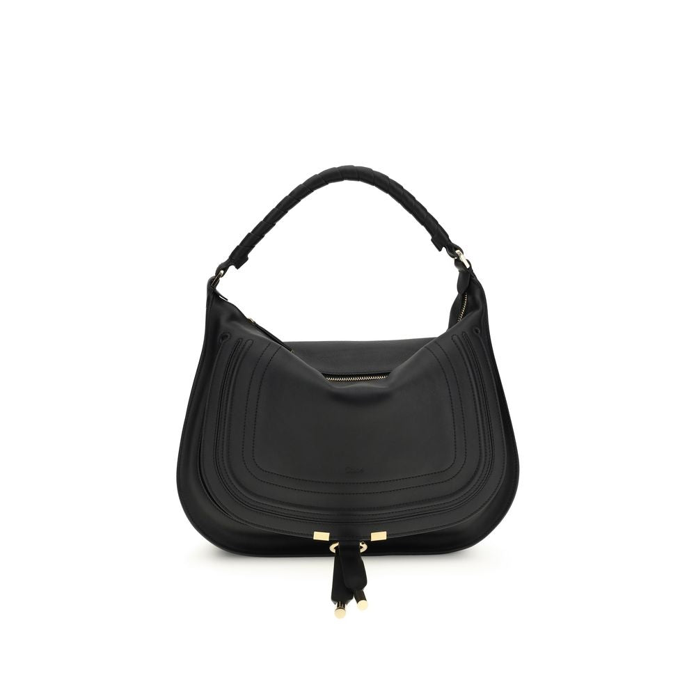 Chloé Black Calf Leather Shoulder Bag nan
