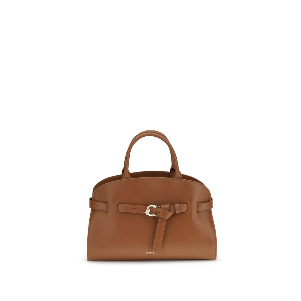 Coccinelle Brown Calf Leather Handbag nan