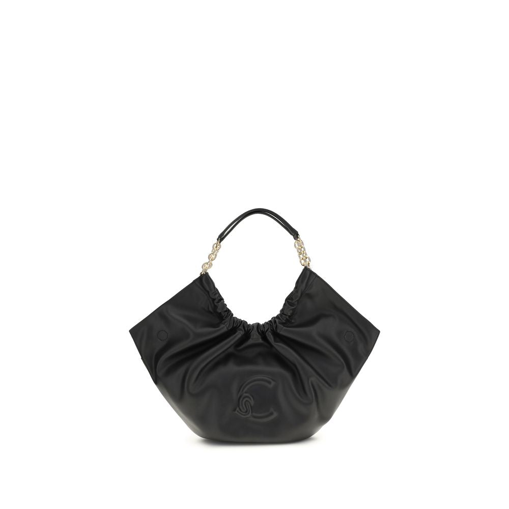 Coccinelle Black Calf Leather Shoulder Bag nan