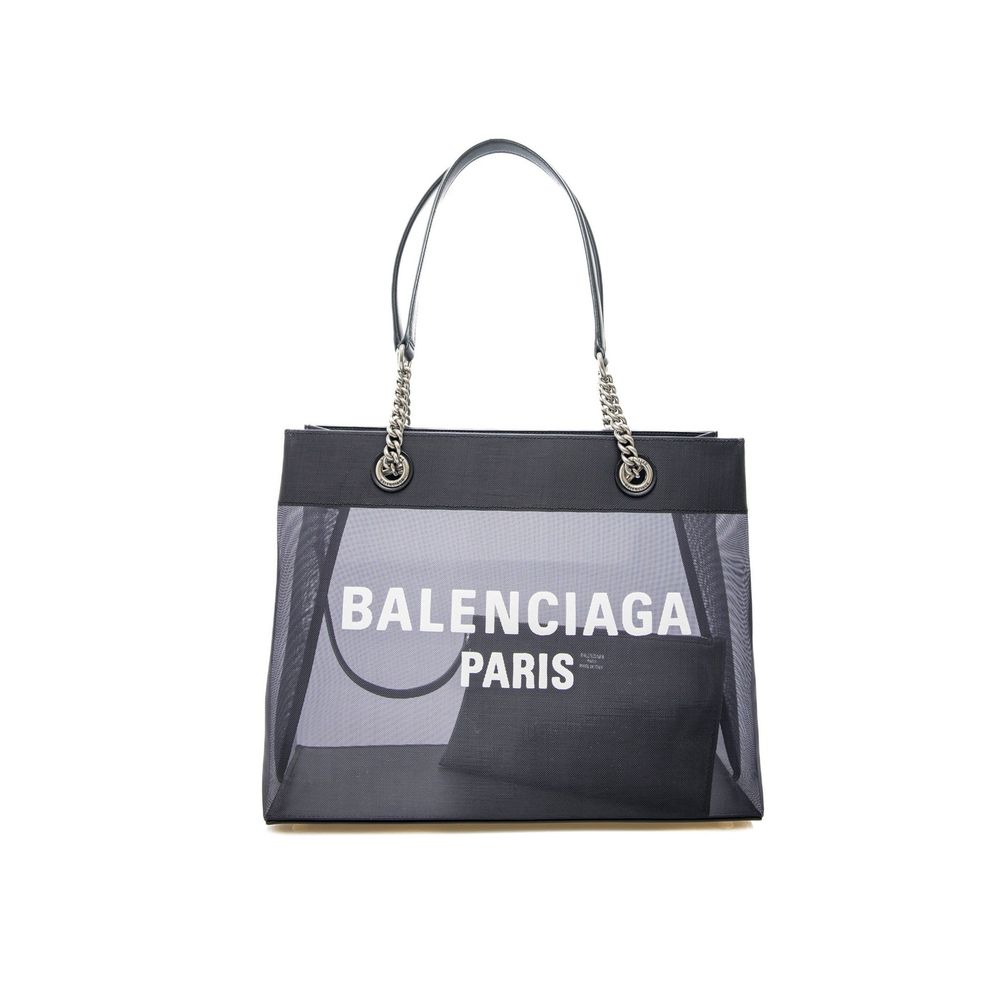 Balenciaga Black Polyester Tote Bag nan