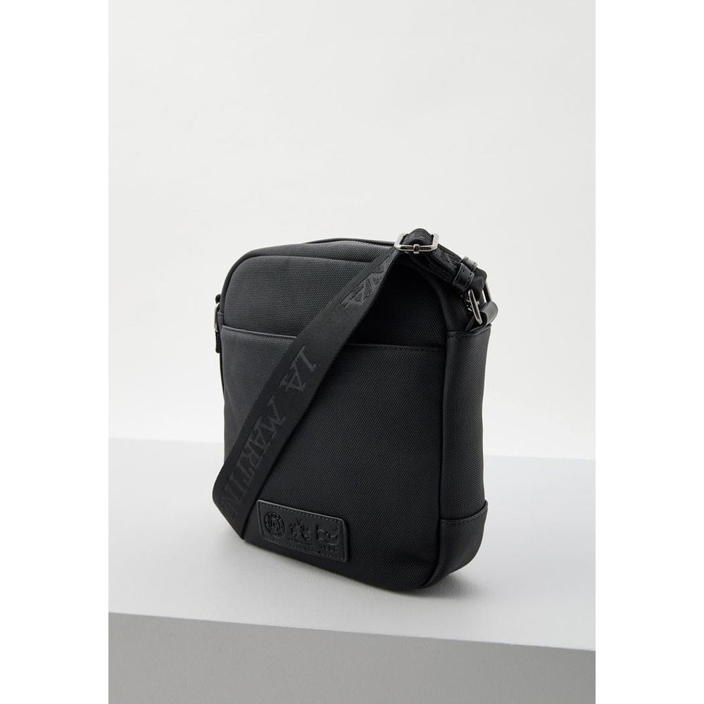 La Martina Black Polyethylene Crossbody Bag