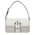 Michael Kors White Leather Shoulder Bag