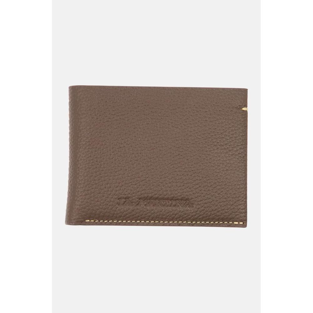 La Martina Brown Cowhide Wallet
