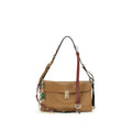 Prada Beige Calf Leather Shoulder Bag nan