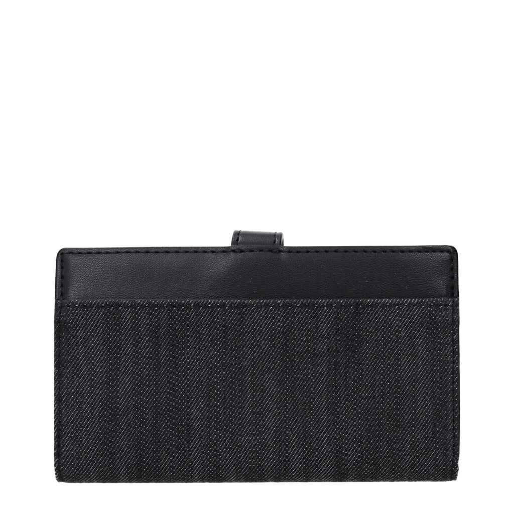 Michael Kors Black Fabric Wallet
