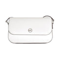 Michael Kors White Leather Crossbody Bag