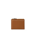 Valentino Garavani Brown Calfskin Cardholder