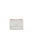 Michael Kors White Calf Leather Bos Taurus Wallet