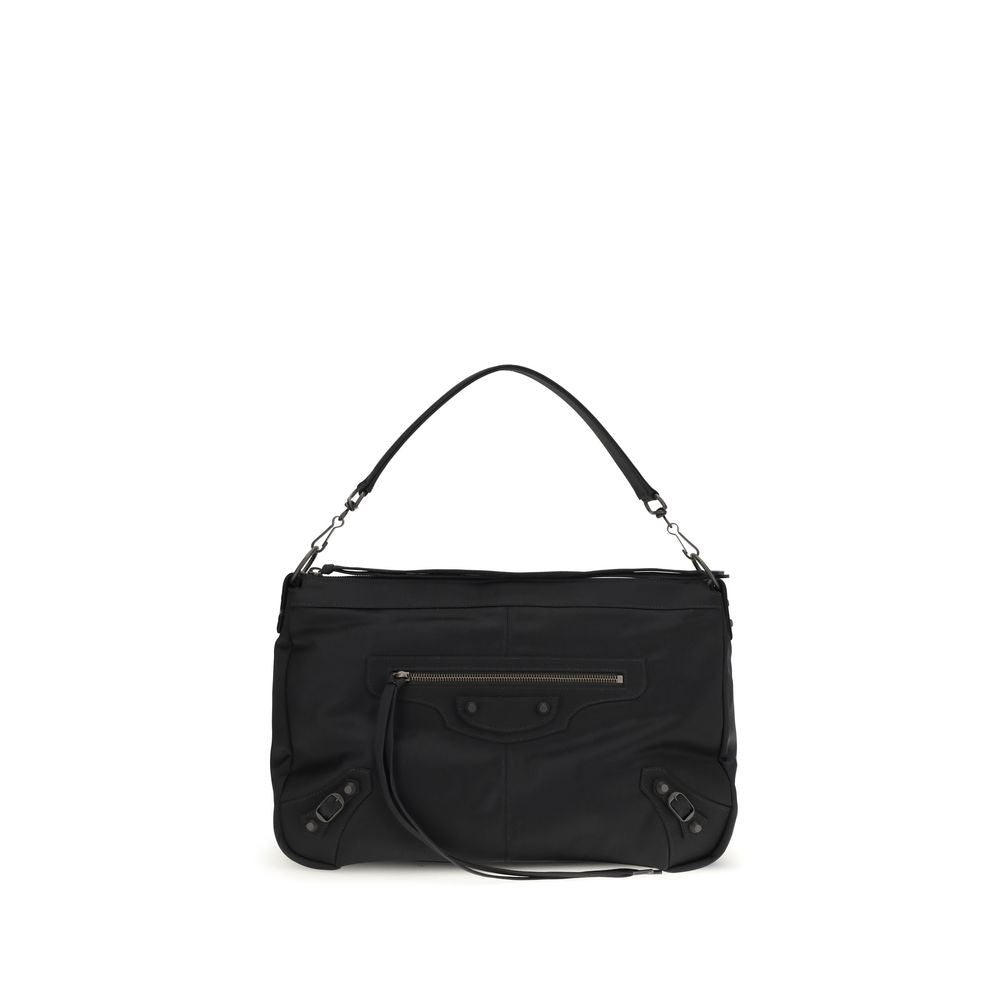 Balenciaga Black Polyamide Shoulder Bag nan