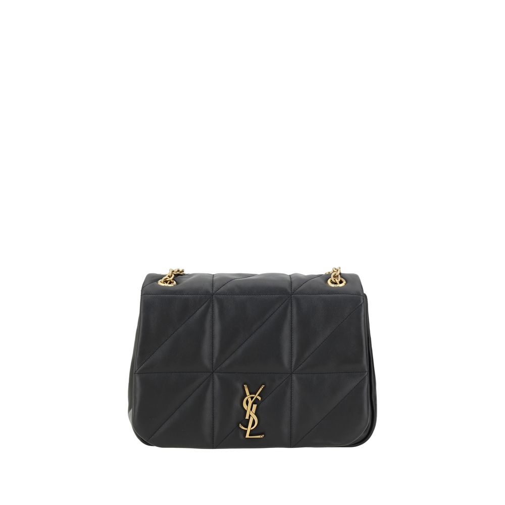 Saint Laurent Black Calf Leather Shoulder Bag nan
