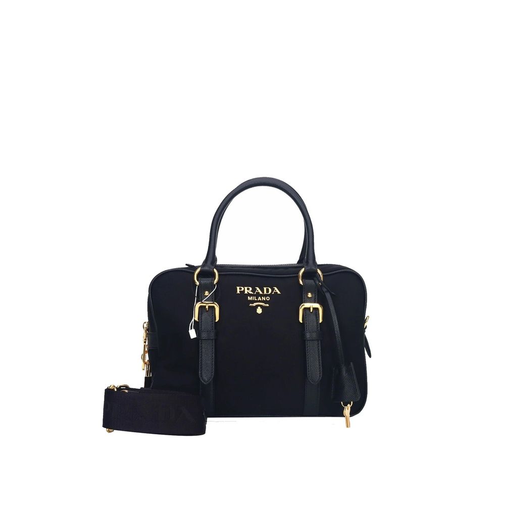 Prada Black Nylon Handbag nan