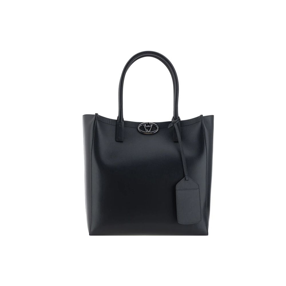Valentino Garavani Black Calfskin Tote Bag nan