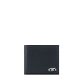 Ferragamo Black Calf Leather Wallet nan