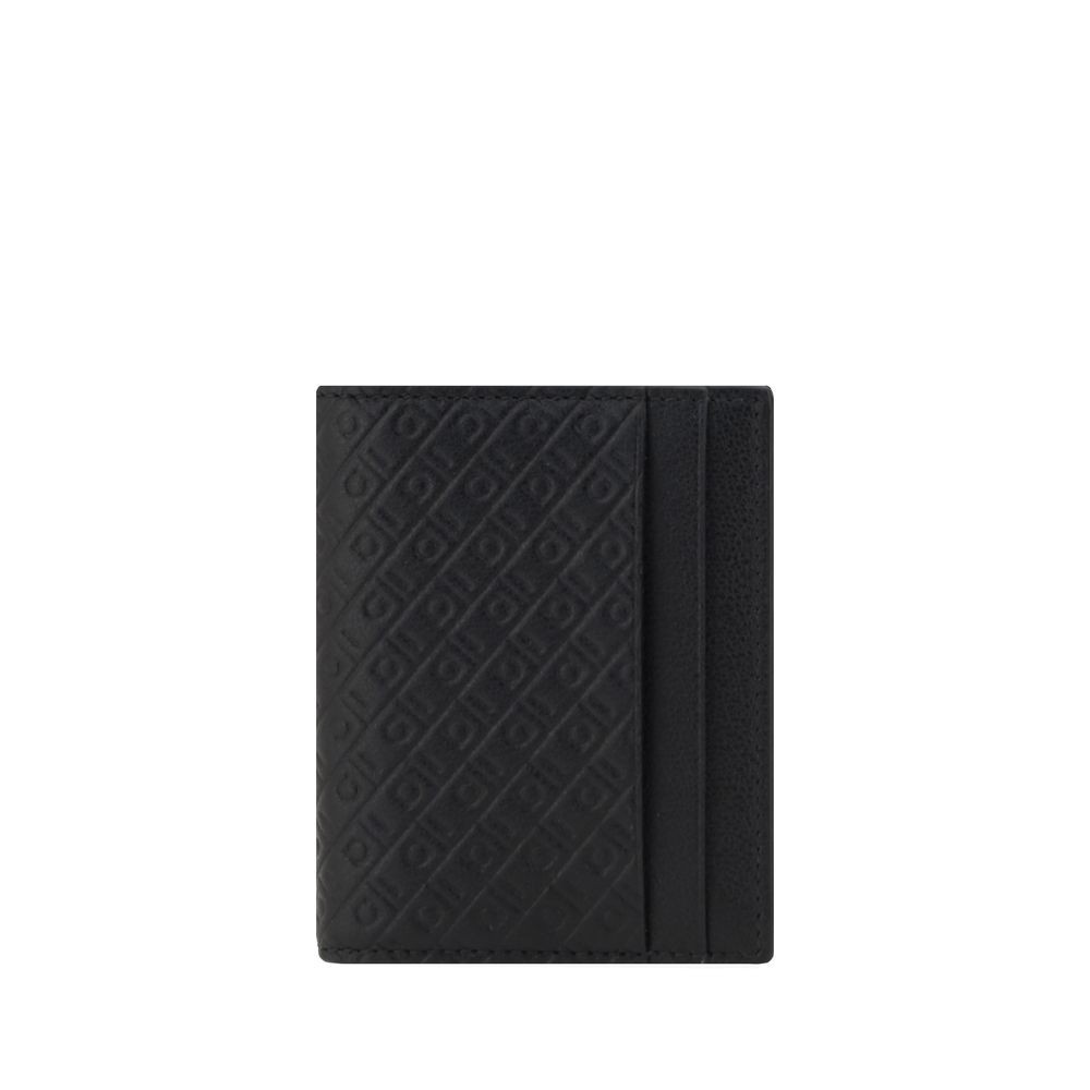 Ferragamo Black Calf Leather Wallet nan