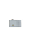 PINKO Blue Calf Leather Wallet nan