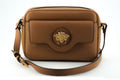 Versace Brown Calf Leather Camera Shoulder Bag nan
