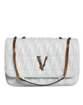 Versace White Mini Nappa Leather Crossbody Shoulder Bag nan