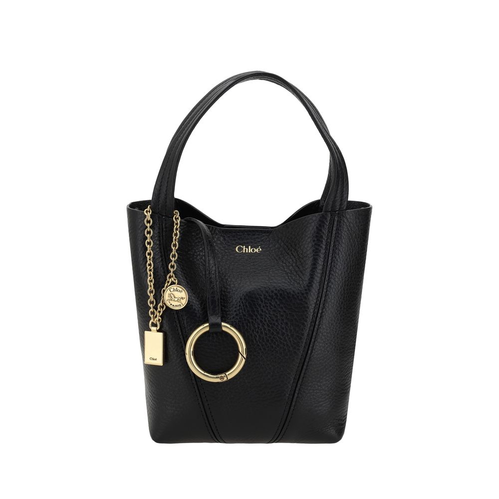 Chloé Black Calf Leather Shoulder Bag nan