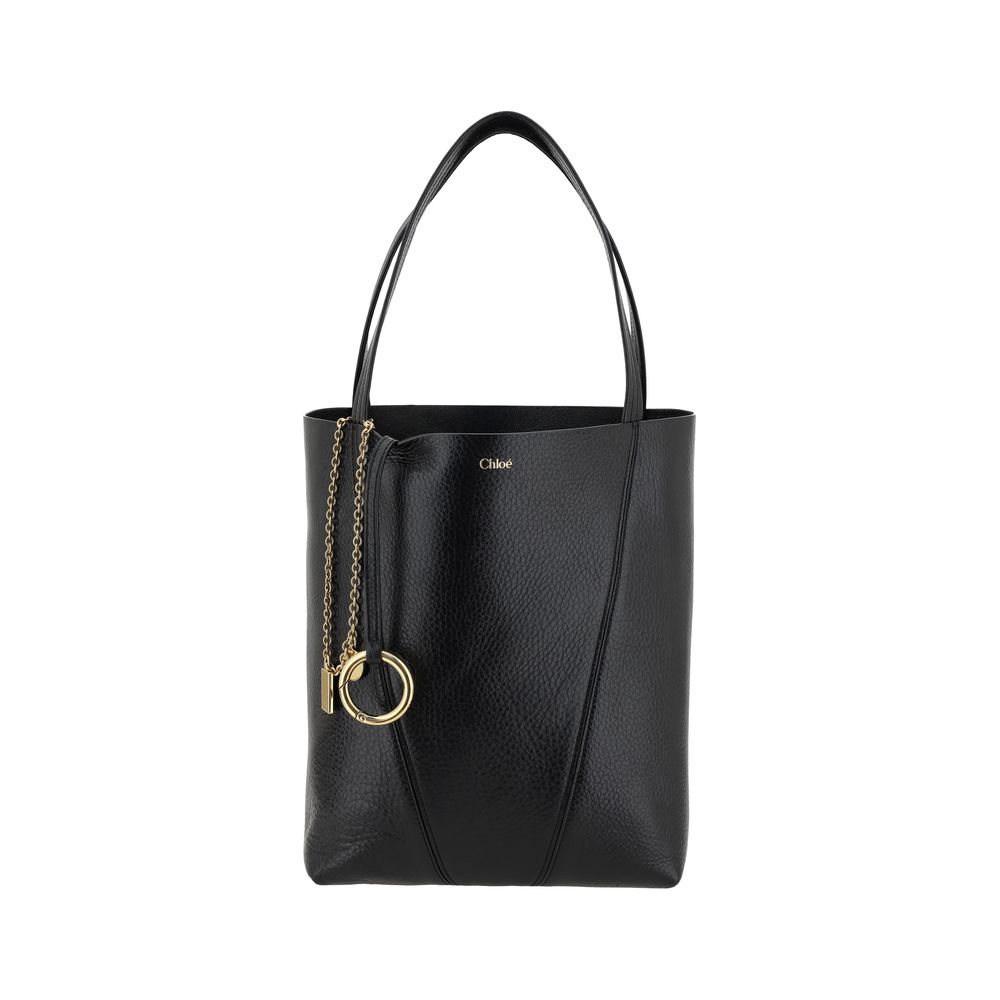 Chloé Black Calf Leather Shoulder Bag nan