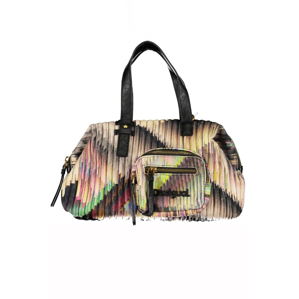 Desigual Nero Polyester Women Handbag nan