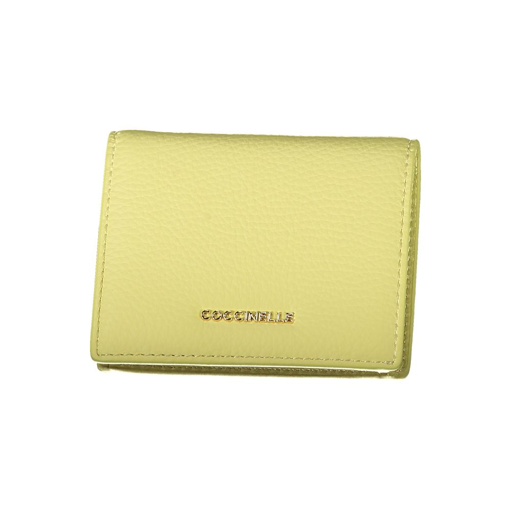 Coccinelle Giallo Leather Women Wallet nan