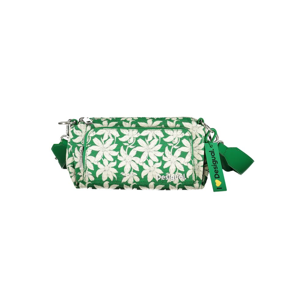 Desigual Verde Polyurethane Woman Shoulder Bag nan