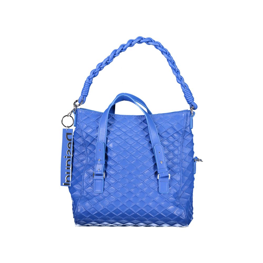 Desigual Blue Polyethylene Women Handbag nan