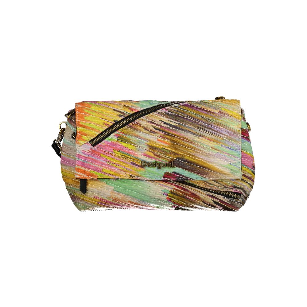 Desigual Giallo Polyester Women Bag nan