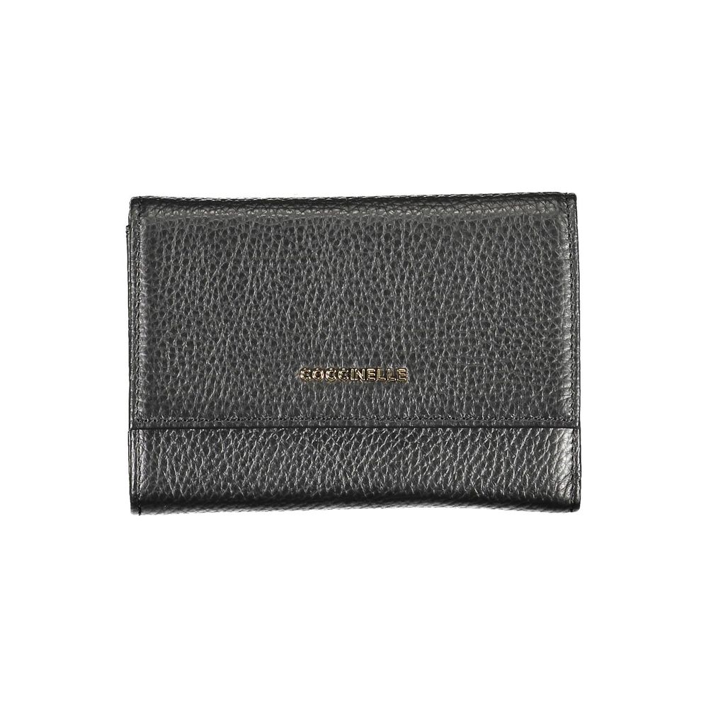 Coccinelle Black Leather Women Wallet nan