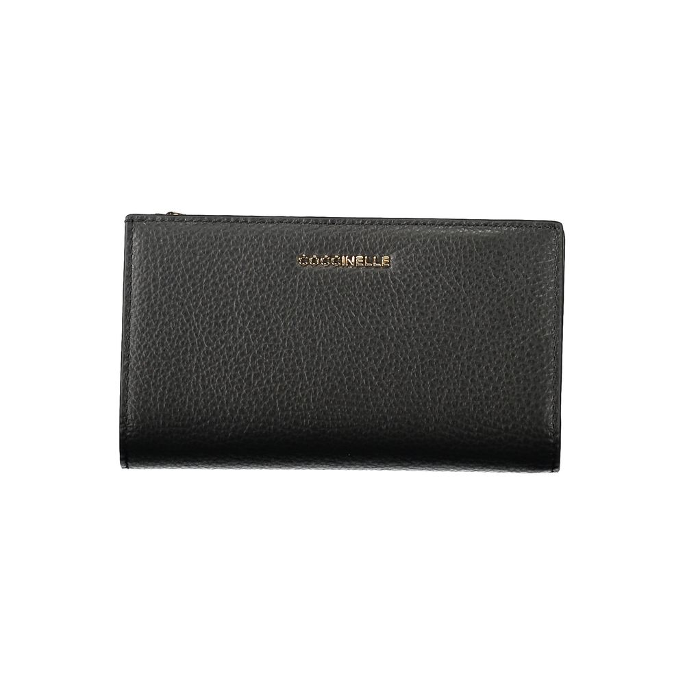 Coccinelle Nero Leather Women Wallet nan