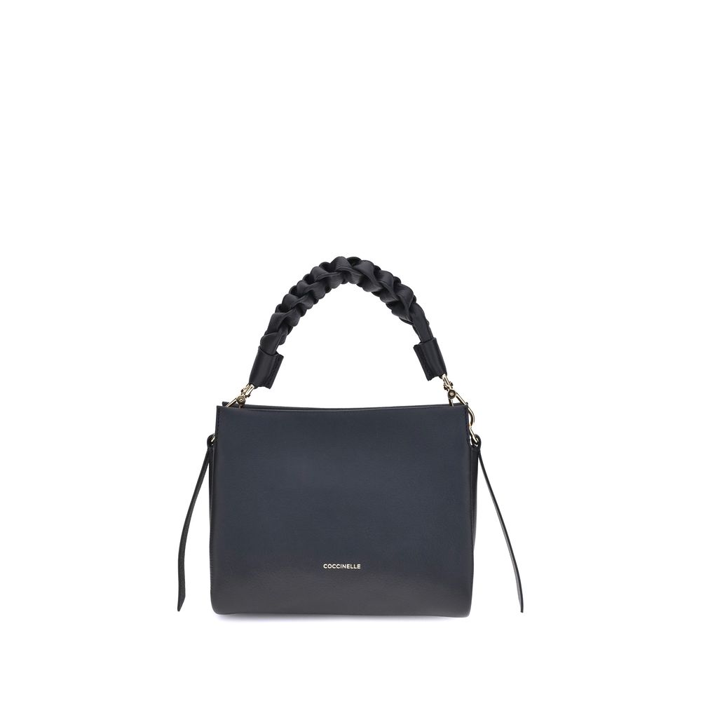 Coccinelle Black Calf Leather Handbag nan