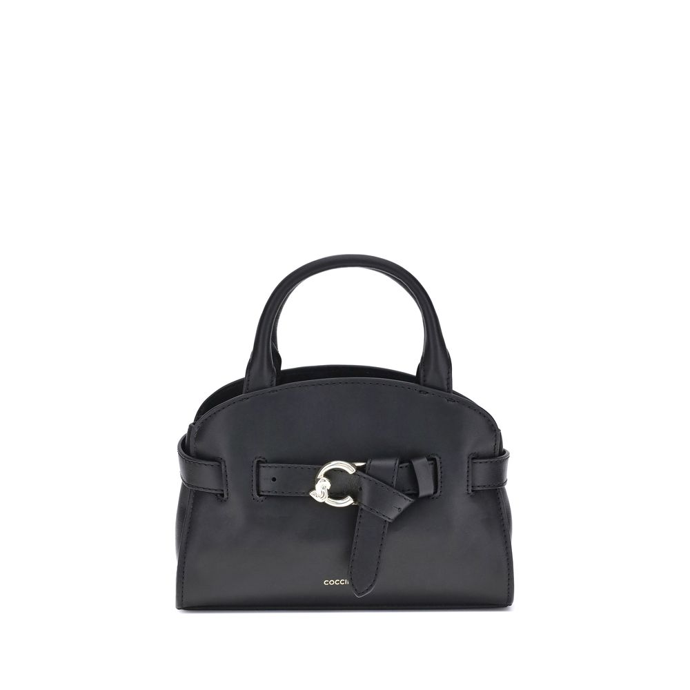 Coccinelle Black Calf Leather Handbag nan