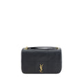 Saint Laurent Black Lamb Ovis Aries Aries Shoulder Bag