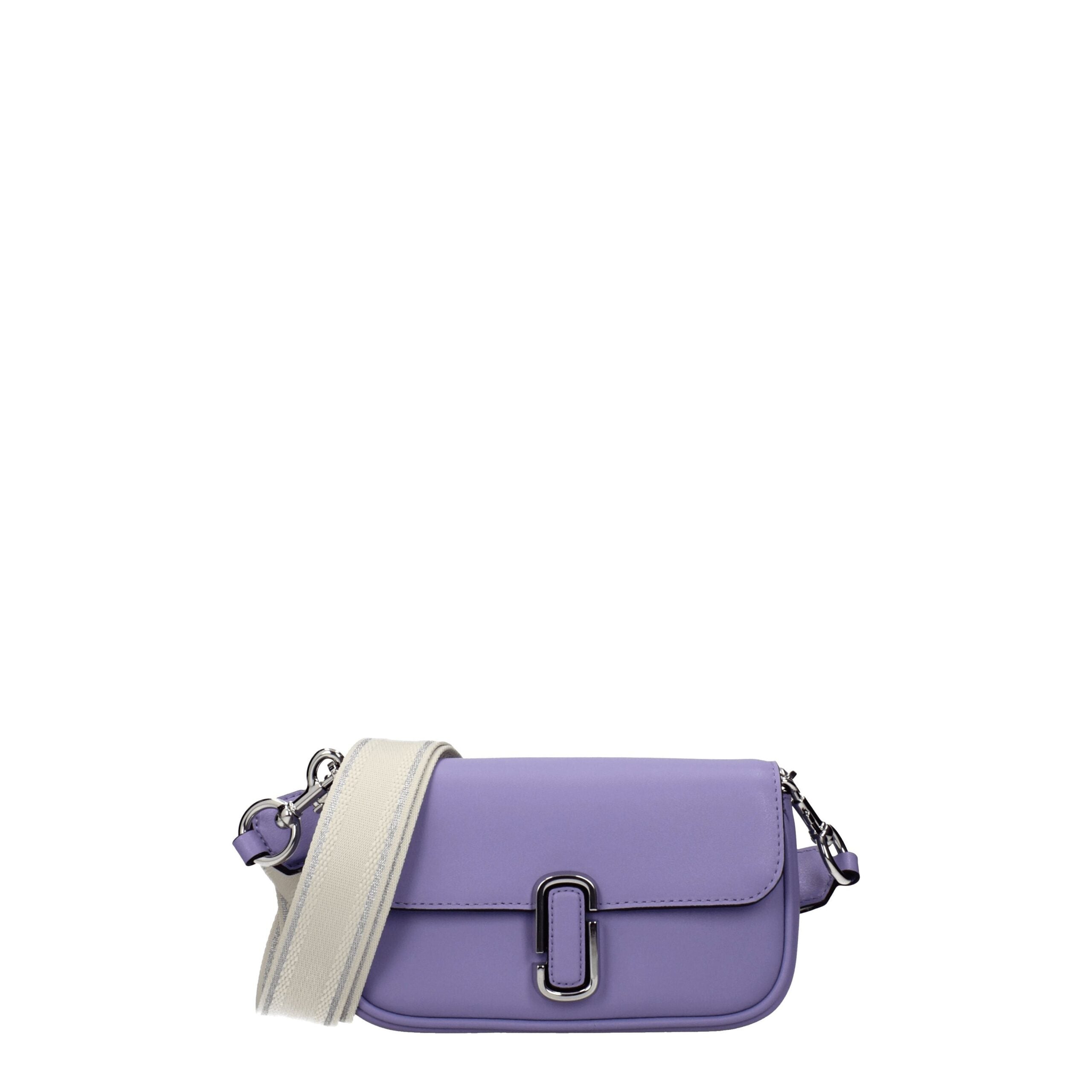 Marc Jacobs Purple Leather Crossbody Bag nan