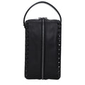 Valentino Garavani Black Leather Clutch Bag