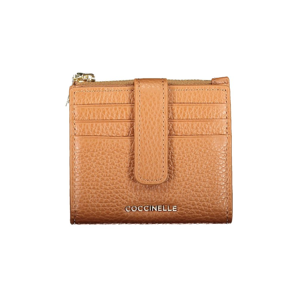 Coccinelle Marrone Leather Women Wallet nan