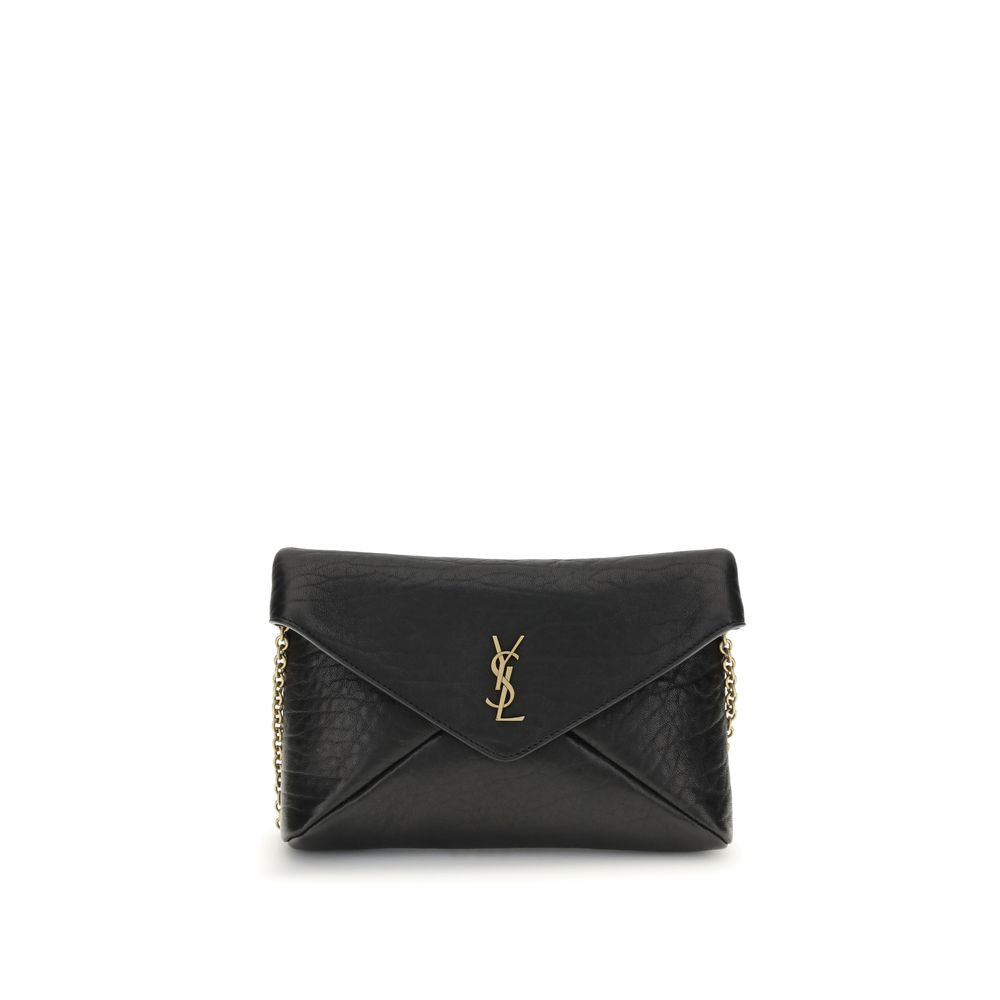 Saint Laurent Cassandre chain Clutch Bag nan