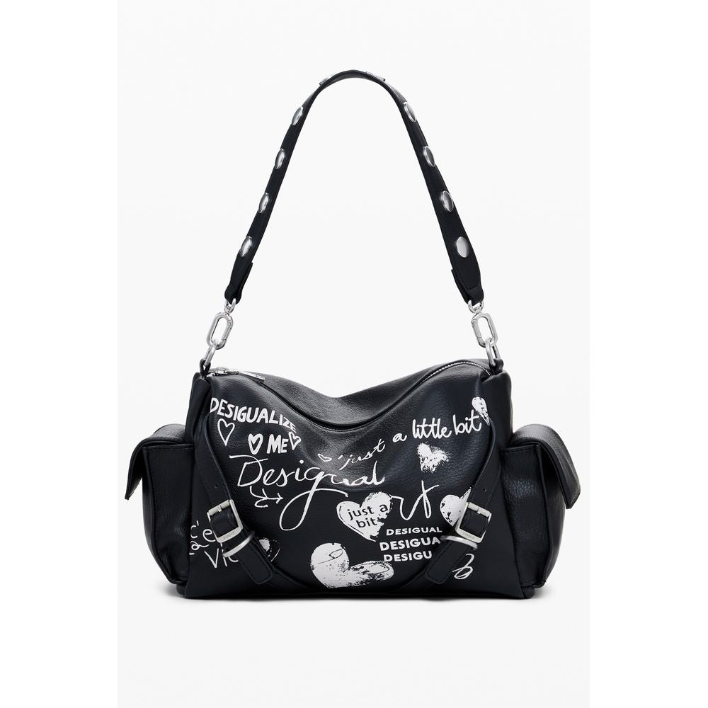 Desigual Black Polyurethane Women's Handbag nan