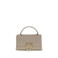 PINKO Beige Calf Leather Wallet nan