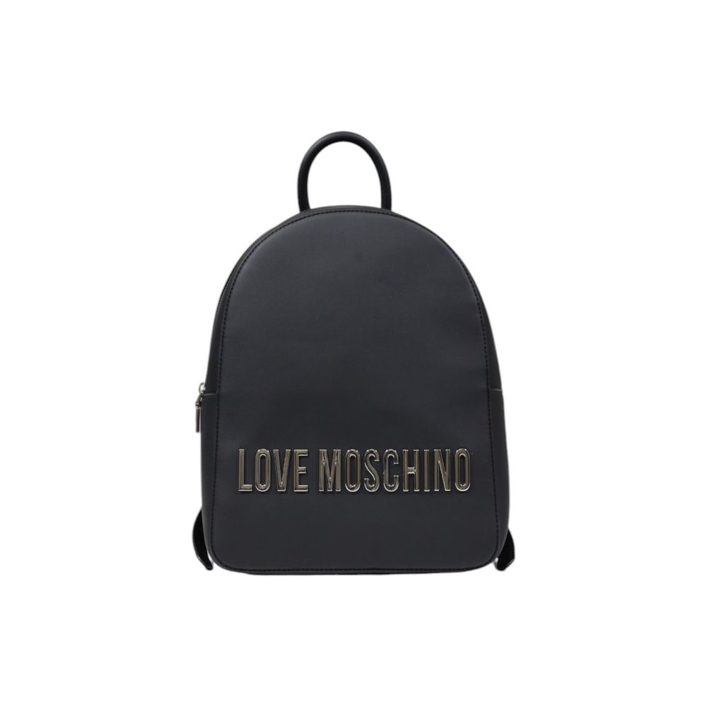 Love Moschino Gray Polyethylene Backpack nan