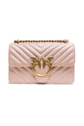 PINKO Powder Pink Love One Mini Shoulder Bag nan