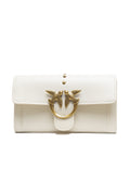 PINKO White Leather One Simply Love Mini Bag nan