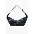Desigual Nero Poliuretano Women Shoulder Bag nan