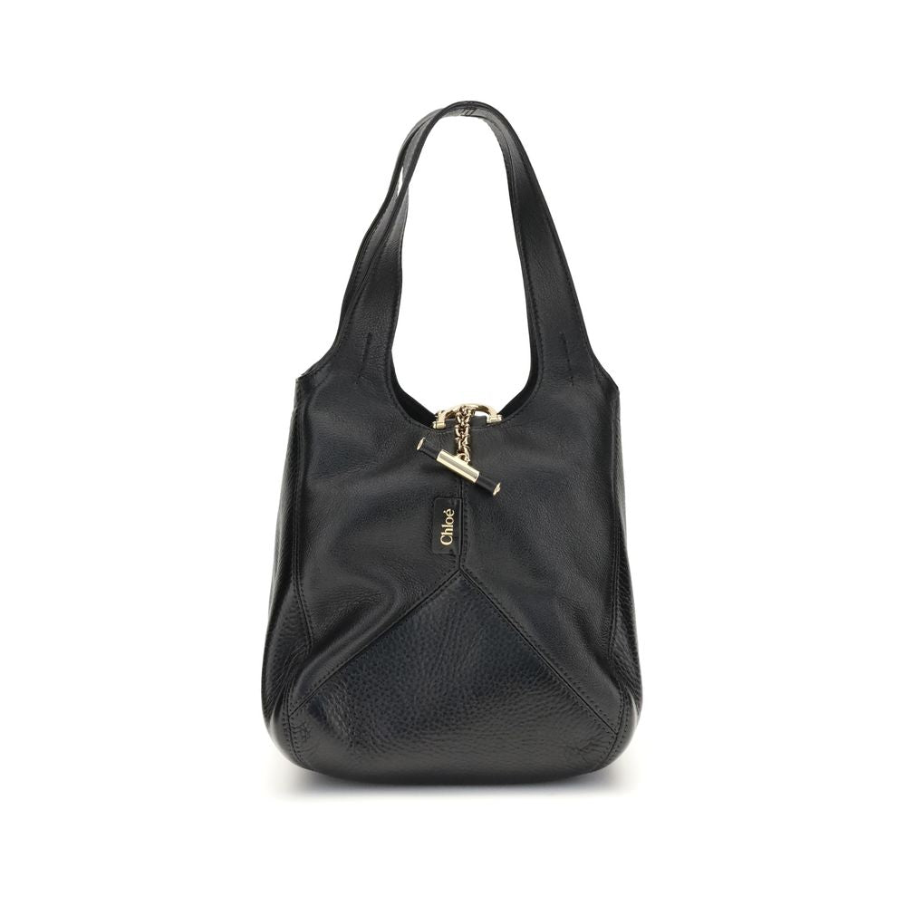 Chloé Black Buffalo Leather Shoulder Bag nan