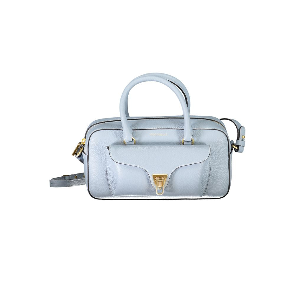 Coccinelle Azzurro Leather Women Handbag nan