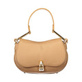 Coccinelle Marrone Leather Woman Bag nan