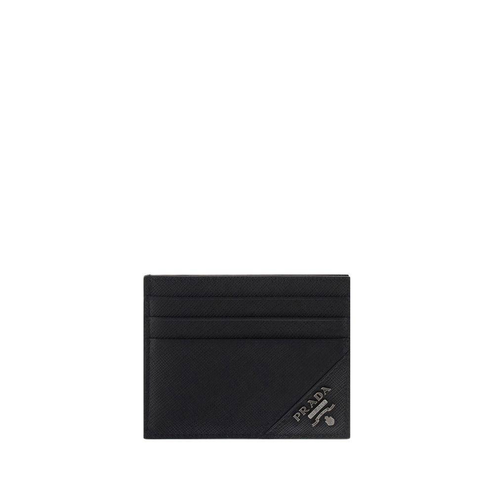 Prada Black Calf Leather Wallet nan