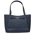 Michael Kors Blue Fabric Shoulder Bag