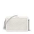Michael Kors White Leather Crossbody Bag