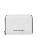 Michael Kors White Leather Cardholder